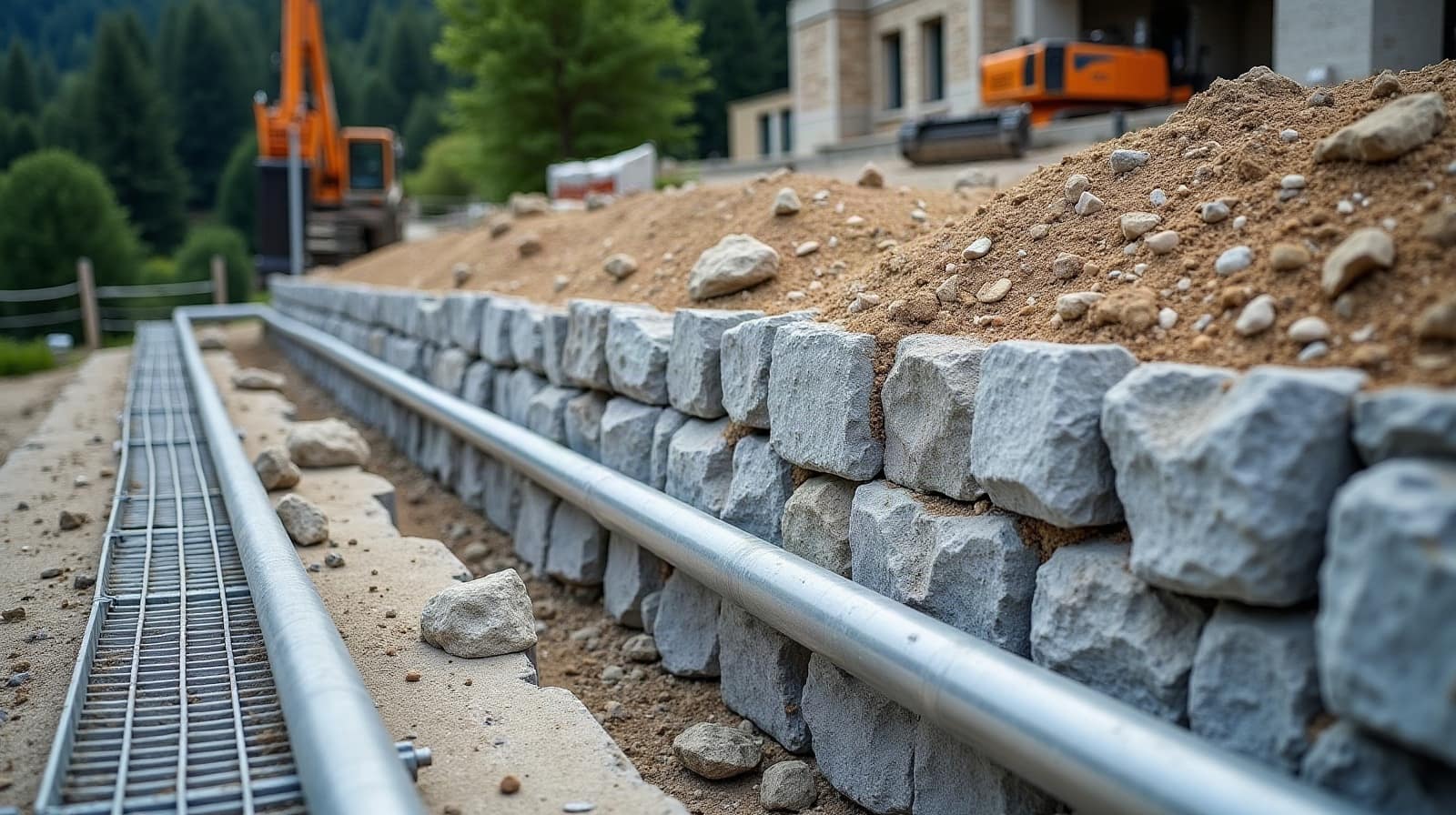 Acheter une propriété du bassin lémanique avec un mur de soutènement en place : ce qu'on vérifie avant de signer