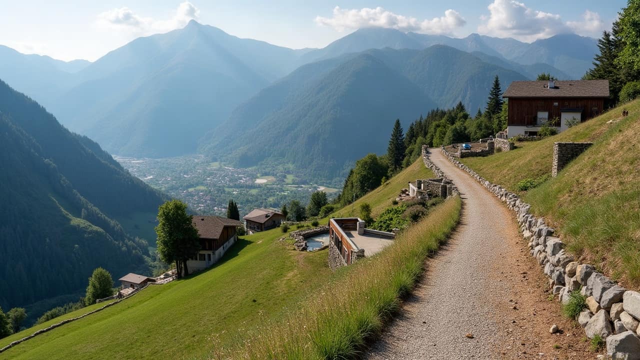 Un chantier de soutènement retardé par un épisode de pluie prolongé, ce qui se passe concrètement
