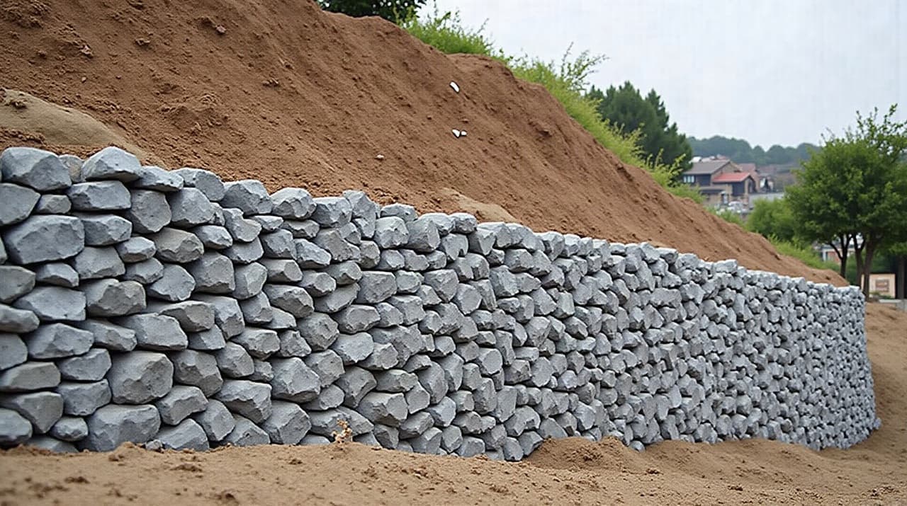 Terrain en développement sur un coteau du Genevois à Viry