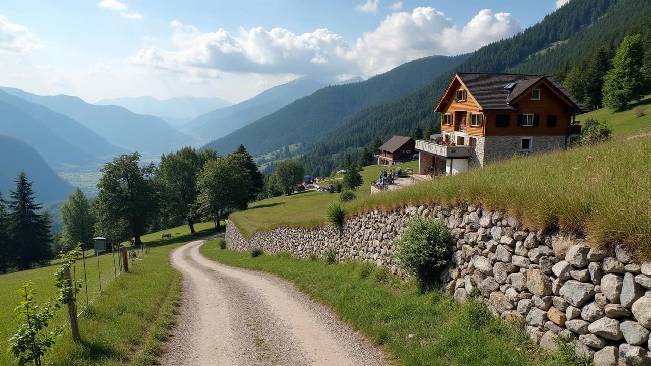 Le rôle du mur de soutènement dans la reprise du tracé